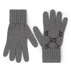 GG cashmere gloves