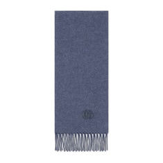 Schal aus Kaschmir mit Patch