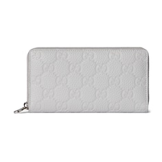 Gucci Imprint zip around wallet