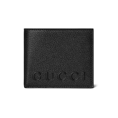 Bi-fold wallet with logo
