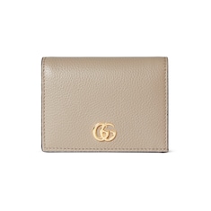 Bi-color GG Marmont small wallet