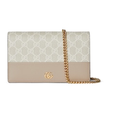 GG Marmont wallet on chain
