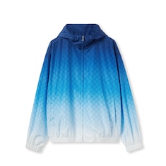 Jacke aus technischem Popeline mit Print und RV