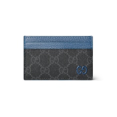 Blue trim GG card case