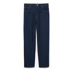 Pantalon en denim de coton coupe ajustée