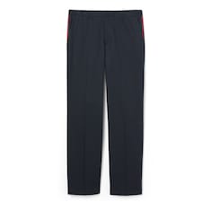 Pantalon en twill de coton avec détail bande Web