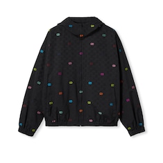 GG cotton ripstop zip jacket
