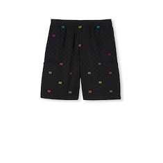 Shorts in cotone ripstop GG