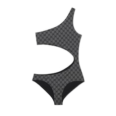 Printed GG stretch jersey swimsuit