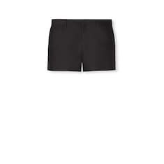 Wool silk gabardine shorts