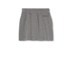 Viscose jersey mini skirt