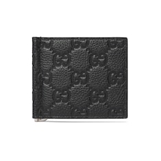 Portefeuille Gucci Imprint avec pince à billets
