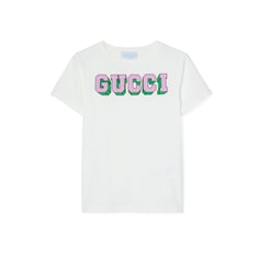 Children's cotton T-shirt with print