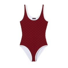  GG terrycloth jersey jacquard swimsuit