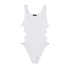 Sparkling stretch jersey swimsuit