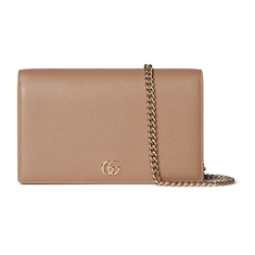 GG Marmont wallet on chain