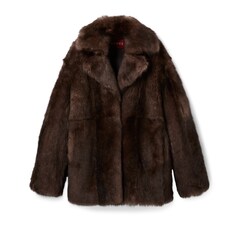 Caban aus weichem, langflorigem Shearling