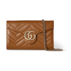 GG Marmont wallet on chain