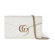 GG Marmont wallet on chain