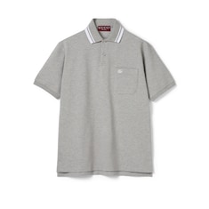 Polo in piquet di cotone con ricamo