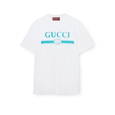 プリント ソフトコットンジャージー Tシャツ