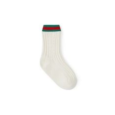 Chaussettes pour bébé en coton avec bande Web