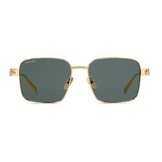 Sonnenbrille mit eckigem Rahmen