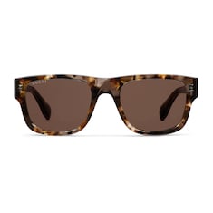 Rectangular frame sunglasses