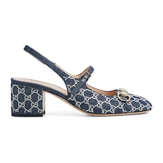 Women's GG crystal pump with Horsebit