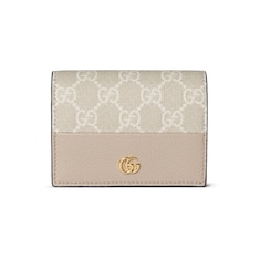 Bi-color GG Marmont small wallet