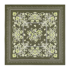 Printed silk twill carré