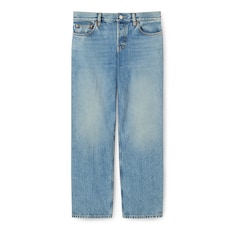 กางเกง Straight fit denim pants
