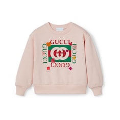 Kindersweatshirt aus Baumwolle mit Print