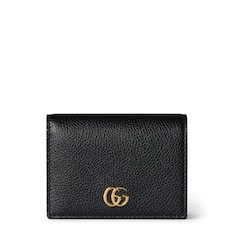 Bi-color GG Marmont small wallet