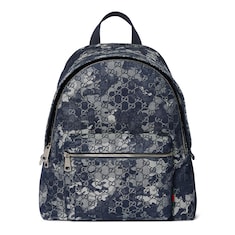 GG denim large backpack