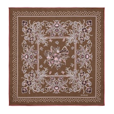 Fazzoletto da taschino in cotone stampato