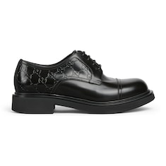 Herrenschnürschuh mit GG Detail