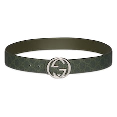 Cintura reversibile con monogramma GG