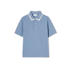 Polo pour enfant en coton imprimé