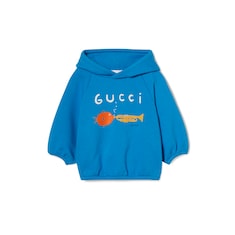 Baby cotton sweatshirt with print