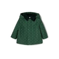 Chaqueta con capucha para bebé con GG