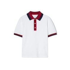 Children's cotton polo shirt