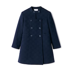 Children's GG wool coat
