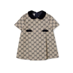 Vestido de lona GG para bebé