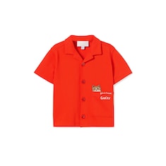 Baby polo shirt with embroidery