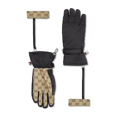 GG padded gloves with wrist straps