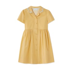 Robe pour enfant en coton brodé