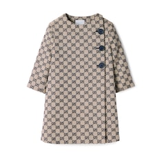 Children's GG canvas coat