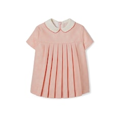 Vestido de franela con GG para bebé