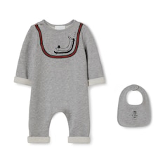 Ensemble cadeau deux pièces en coton pour bébé